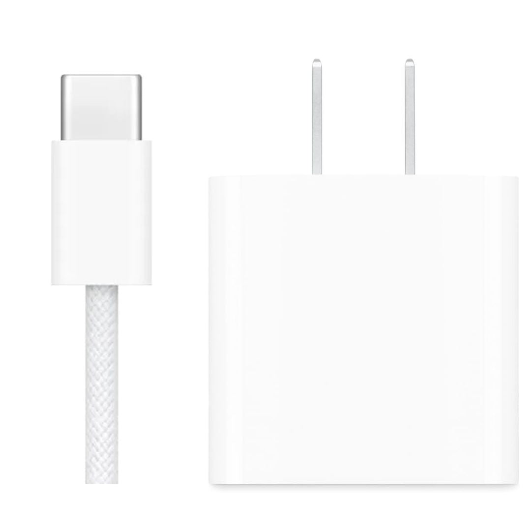 Apple 20W USB-C Power Adapter and 240W USB-C Charge Cable (2 m): Fast and Convenient Charging, Type C Wall Charger