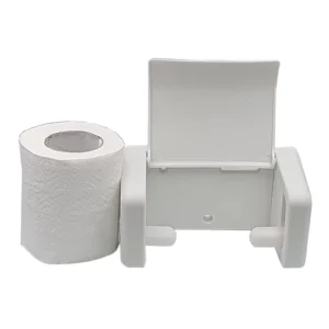 Dispenser, Plastic, Toilet Paper