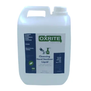 OXRITE Cleaning Hand Sanitizer Liquid , 5 Liters