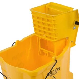 Mop Bucket Set, Plastic Bucket and Wringer, SUPER