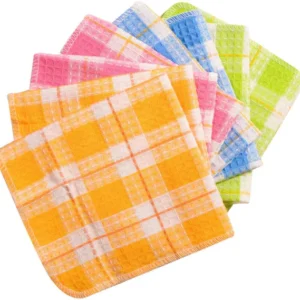 Cleaning Cloth Kitchen, Cotton, Yarn Dyed, Reuseable