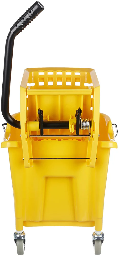 Mop Bucket Set, Plastic Bucket and Wringer, SUPER - Image 3