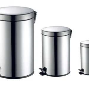 Dust Bin, Steel, Round Center Pedal (WB-1010)