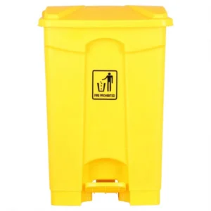Dust Bin, Plastic ,Rectangular, Center Pedal